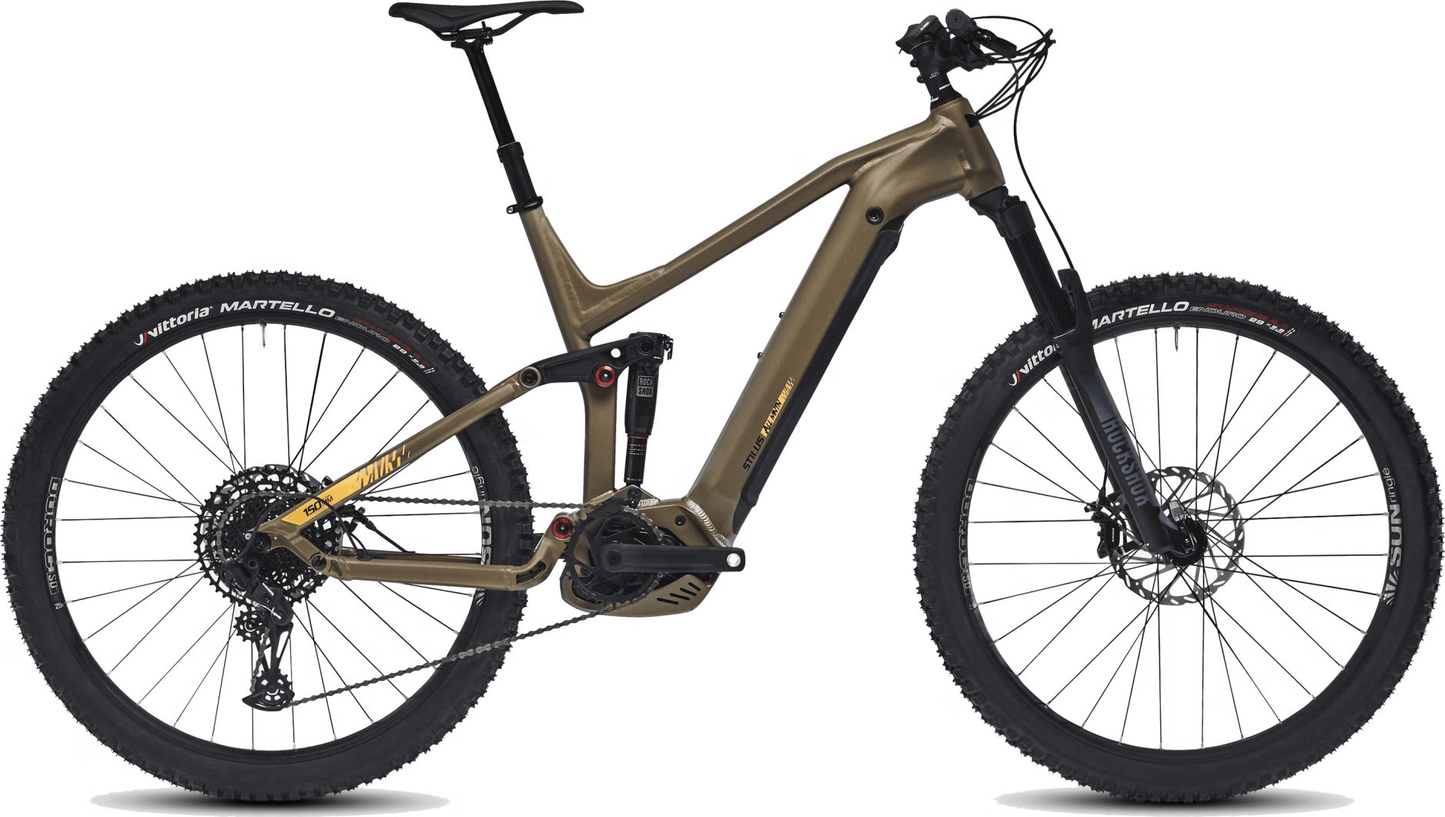 Rockrider tout suspendu 29" STILUS E-ALL MOUNTAIN Ocre 2024